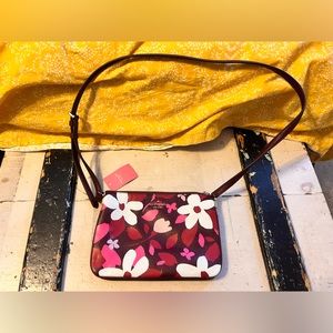 Kate Spade Flower Patterned purse; NWT